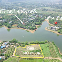 Bán Mảnh 4653M2 Có 400M2 Ont Bám Hồ Vầu Tại Lạc Thuỷ, Hoà Bình Giá Bán 5,5 Tỷ