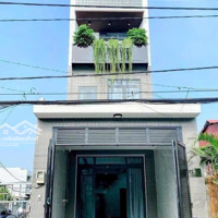 Nhà 4 Lầu Full Nội Thất - Mặt Tiền Kinh Doanh Cách Hà Huy Giáp 100M.diện Tích4M X 19M. Gần Ngã Tư Ga