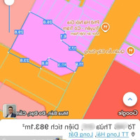 Mặt Tiền Hai Bà Trưng - Tt Long Hải- Kd Buôn Bán Sầm Uất-Đối Diện Nghỉ Dưỡng Ba Son - 985M2