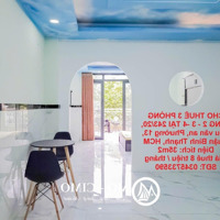 Cho Thuê 3 Phòng Tầng 2 - 3 -4 Tại 243/20, Chu Văn An, Phường 13, Quận Bình Thạnh, Hcm