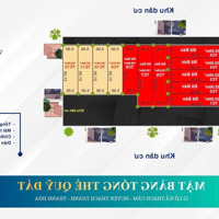 Mở Bán 20 Nền Siêu Rẻ Tại Huyện Thạch Thành - Thanh Hoá Chỉ 250 Triệu/Lô, Full Thổ Cư