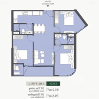 Chính Chủ Bán Căn 3N Kính Cong 80M2 Giá Bán 7Tỷ. Bàn Giao Full Nội Thất. Miễn Phí Dịch Vụ 2 Năm