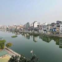 Bán Nhà Mặt Hồ Tai Trâu, Ngọc Lâm, Long Biên 250M2 Mặt Tiền 13M Hơn 50 Tỷ, 0973206689