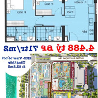 Giá Rẻ Nhất Thị Trường 2 Phòng Ngủ- 63.2 M2 -The Canopy Chỉ 4.488 Tỷ Bp.