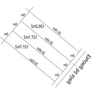 Đất thổ cư 5 x 25 ( 125m2 ) Giá : 390tr  tại xã Bình Trinh Đông, Tân Trụ,Long An.