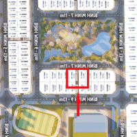 Bán Liền Kề Xẻ Khe Bình Minh 07 Vinhomes Wonder City, View trực diện vườn hoa bể bơi