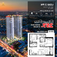 Căn 2 Phòng Ngủduy Nhất Tầng 25 Có Diện Tích 61,3M2 - Vào 257 Triệu Nhận Nhà Ở Ngay - Tặng Nhiều Quà Giá Trị