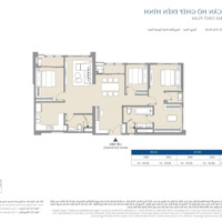 Bán Căn 3 Phòng Ngủdiện Tích 110.2M2 Thông Thủy. Tòa M1 Đã Có Sổ Đỏ Giá Bán 70 Triệu/M2