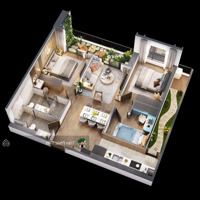 Nhượng Gấp Căn Hộ 100M2, 2 Phòng Ngủ+ 1 - View Nội Khu Tại The Wisteria, Giá Tốt (Full Thuế Phí).