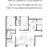 Bán Cc 3 Phòng Ngủ2View Đẹp Tại Diamond Brilliant, Tân Phú, Hcm, 8,3 Tỷ, 131M2