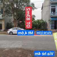 Đất Nền Đẹp Xuất Sắc Tại Thị Trấn Gia Bình, 3,4 Tỷ, 83M2