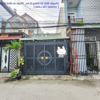2.17 Tỷ/ Bán Nhà Cấp 4 Gác Lửng Ngay Mặt Tiền Bình Chuẩn 65, Gần Ngã Tư Miếu Ông Cù, Thuận An