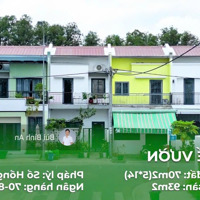 Duy Nhất Căn Liên Kế Vườn 1 Trệt 1 Lầu, 70M2 Tại Kđt Oasis, Mỹ Phước, Bến Cát Giá Bán 1,45 Tỷ