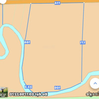 Bán Lô Đất Xã Hoà Hiệp Dt: 2.2Ha Giá 250 Triệu/Sào(1000M2) View Suối,Khu Dân Cư,Đường Đá 6M, Brvt