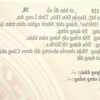Nhanh Tay Sở Hữu Đất Nền Đẹp Tại Tân Mỹ, Đức Hòa, Long An Với Diện Tích 10905 M2