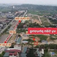 Bán lô đất dịch vụ Tiên Phương 75m mặt tiền 6m ,ô tô tránh nhau gần ql6 và kcn phú nghĩa