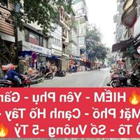 HIẾM-Yên Phụ- Gần mặt phố-Cạnh Hồ Tây- Ô tô- Sổ vuông- 5 tỷ
