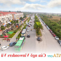 Bán Căn Góc Centa City 3 Mặt Tiền 92M² Đường 66M Giá 7,3X Tỷ - Cửa Ngõ Vinwonder Vũ Yên