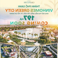 Cập Nhật Thông Tin Mới Nhất Dự Án Vinhomes Green City Hậu Nghĩa. 039 4000 103