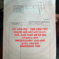 Đất Siêu Đẹp - Giá Đầu Tư Chính Chủ Cần Bán Nhanh Đất Xã Mỹ Hạnh Nam, Đức Hòa, Long An