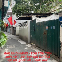 Hot Hot Hot - Chính Chủ Bán Gấp Lô Đất Ngõ 197, Trần Phú, Văn Quán , Hà Đông, Hà Nội