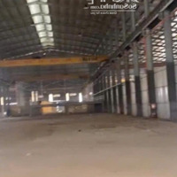 Cho Thuê Kho Xưởng Tại Hưng Yên, Cụm Cn Ngọc Long - Yên Mỹ,Diện Tích9000M2, Trần Cao 15M, Khung Zamil