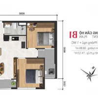 Bán Cc 2 Phòng Ngủ 1 Vệ Sinh 58,89M2 Tại Happy One Sora, Linh Xuân, Thủ Đức