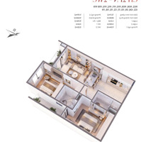 Chỉ Hơn 2 Tỷ Sở Hữu Ngay Căn 2 Ngủ 69M2,View Quảng Trường, V Ic Grand Square, Ck Cao, Liên Hệ: 0915266333