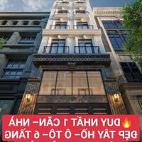 Tây Hồ- Ô Tô- 6 Tầng mới đẹp- Duy nhất 1 căn-  7 tỷ