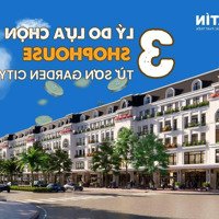 Shophouse Từ Sơn Garden City Siêu Phẩm Đáng Giá Cho Nhà Đầu Tư