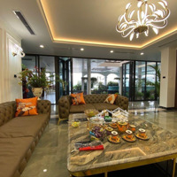 Penthouse 2 Tầng 500M2, View Paroma 360 Độ Sông Hồng, Hồ Tây, Phố Cổ. Có Sân Vườn Bể Bơi Tràn Viền