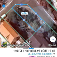 Lô Đất 2 Mặt Tiền 147M2 Cách Biển 200M, Gần Công Viên Bãi Sau - Sổ Cá Nhân