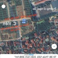 Cần Bán Nhanh Lô Đất 2 Mặt Tiền. Đấu Giá Cầu Lọc Ngọc Tảo, 209M2Mặt Tiền8M Giá Đầu Tư