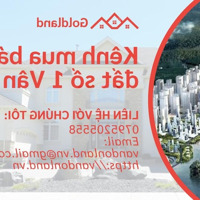 Cơ Hội Vàng Đầu Tư Đất Nền Ao Tiên Vân Đồn, Chỉ Từ 35 Triệu/M Sổ Đỏ Trao Tay, Gọi Ngay 0795205558