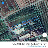 Đất Nền 502.6M2 Tại Đường Nhựt Chánh -Mỹ Bình, Ấp 3, Xã Nhựt Chánh, Bến Lức, Long An, Giá Bán 3 Tỷ