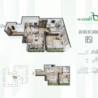 Bán Cc 1 Phòng Ngủ1Vs Tại The Fibonan Ecopark, 2,5 Tỷ, 43M2, Hàng Hiếm, Uy Tín