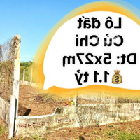 Chủ Kẹt Tiền Cần Bán Lô Đất Đẹp Phước Thạnh- Củ Chi Gần Chợ Phước Thạnh.