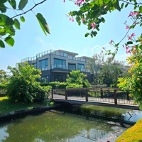Mở Bán 1 Trong 2 Căn Biệt Thự Compound Kênh Đào, Bìa, Trước Nhà View Sông Vàm Cỏ, Chiết Khấu 23%