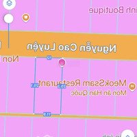 Bán Đất Bt 300M2 Đường Nguyễn Cao Luyện, Sơn Trà, Đà Nẵng. Sát Phạm Văn Đồng Và Hồ Nghinh