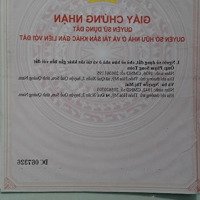 Bán Đất Chính Chủ Tại Quế Xuân. Làm Việc Trực Tiếp. Hẹn Người Hữu Duyên