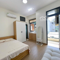 Studio Ban Công-Cửa Sổ Lớn,32M2,Ngay Cô Bắc,Nhà Mới 100%, Full Nội Thất