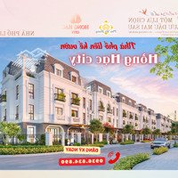 Bán Nhà Phố Vườn, Biệt Thự Đẹp Xuất Sắc Tại Kđt Hồng Hạc, 10 Tỷ, 120M2, 5 Phòng Ngủ 4Wc