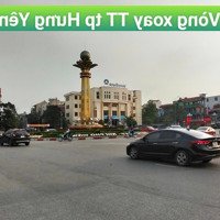Đất Đẹp Hiếm 108M,Mặt Tiền= Hậu 6M, Đường Vỉa Hè Rộng 16M, Phố Trần Nhật Duật Tp Hưng Yên!