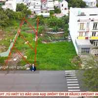 Đất Góc Ba Tháng Hai, 2 Mặt Tiền Ngay Ngã Tư - Kdt Phú Cường. Lộ 38M, 12.5X30M, Full Thổ, Xây Tự Do