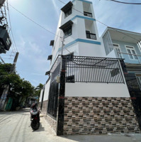 Nhà Mới Góc 2Mt Hẻm Oto, Trệt 3 Lầu, Cách Lê Văn Khương 300M Ngay Nhà Máy Bia Heineken