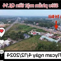 Mặt Tiền Ql14 Ngay Chợ Minh Thành Chơn Thành Bình Phước Giá Đang Cần Ra Gấp Chỉ Hơn 400 Triệu/M