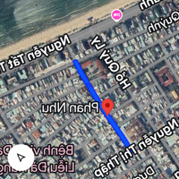 Mặt Tiền Phan Nhu Thông Thẳng Ra Biển Nguyễn Tất Thành-Cách Biển 100M. Nằm Sát Khu Quân Đội-An Ninh