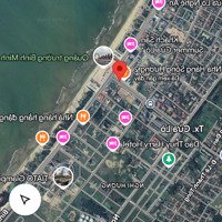 Bán 3 Lô Đất Biển Liền Kề Nhau,Mỗi Lô 900M2Mặt Tiềnđường Nguyễn Sinh Cung,Ngay Quãng Trường Bình Minh