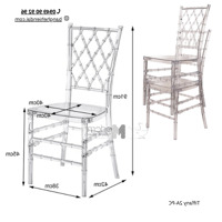 Ghế nhựa trong suốt ngoài trời Tiffany 2A-PC ở HCM Furni.vn Ghế nhập khẩu hiện đại giá rẻ