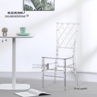 Ghế nhựa trong suốt ngoài trời Tiffany 2A-PC ở HCM Furni.vn Ghế nhập khẩu hiện đại giá rẻ